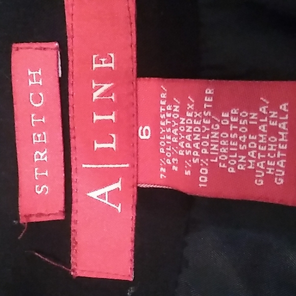 😝 'A line' black dinner jacket.  Sz. 6 womens - Picture 8 of 8